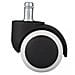 ICA-CT 891-WHE Ruote a Clip Sostitutive per Sedie in Poliuretano - Foto miniatura 1