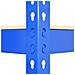 Scaffale In Acciaio Senza Bulloni Q-rax Blu 120cm X 50cm X 182,5cm - Foto miniatura 4