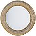 Specchio Da Parete Tondo Ø80 Cm Color Oro Channay - Foto miniatura 9