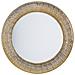Specchio Da Parete Tondo Ø80 Cm Color Oro Channay - Foto miniatura 19