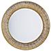 Specchio Da Parete Tondo Ø80 Cm Color Oro Channay - Foto miniatura 1