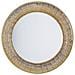 Specchio Da Parete Tondo Ø80 Cm Color Oro Channay - Foto miniatura 8