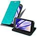 Custodia Compatibile Con Motorola Moto G4 / G4 Plus In Turchese Petrolio - Coperchio Protettiva Con Chiusura Magnetica, Funzione Stand E Tasca Per Le Carte - Foto miniatura 1