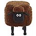 Pouf Animaletto In Tessuto Marrone Sheep - Foto miniatura 6