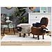 Pouf Animaletto In Tessuto Marrone Sheep - Foto miniatura 10