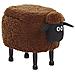Pouf Animaletto In Tessuto Marrone Sheep - Foto miniatura 5