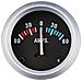 Indicatore Amperometro 60 - 60 A Dc 12 Volt Nero Diametro Mm 57 - Foto miniatura 1