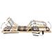 Letto con Telaio a Doghe Elettrico 28 Doghe 7 Zone 70x200 cm - Foto miniatura 3