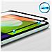 Pellicola Samsung Galaxy A22 Vetro Temperato 9h Smussato Trasparente / Nero - Foto miniatura 3