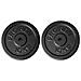 Prkisp10k Set Di Dischi Pesi, 2 X 10 Kg, Nero, Ghisa Massiccia - Foto miniatura 1
