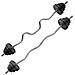 Prkisp10k Set Di Dischi Pesi, 2 X 10 Kg, Nero, Ghisa Massiccia - Foto miniatura 3