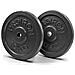 Prkisp10k Set Di Dischi Pesi, 2 X 10 Kg, Nero, Ghisa Massiccia - Foto miniatura 19