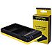 Caricabatterie Dual con Micro-USB per Nikon EN-EL15 / ENEL15 Interno Colore Nero / Giallo - Foto miniatura 1