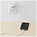 L6LUC016-CS-R 0.9m USB C USB A Male connector Male connector Bianco cavo USB - Foto miniatura 6