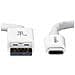 L6LUC016-CS-R 0.9m USB C USB A Male connector Male connector Bianco cavo USB - Foto miniatura 2