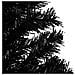Set Albero Natale Artificiale con LED e Palline Nero 180 cm PVC - Foto miniatura 8