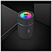 Umidificatore Con Lampada Led Colorata Nera - Foto miniatura 7