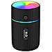 Umidificatore Con Lampada Led Colorata Nera - Foto miniatura 1