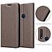 Custodia Compatibile Con Alcatel 1s 2020 In Bruno Caffè - Coperchio Protettiva Con Chiusura Magnetica, Funzione Stand E Tasca Per Le Carte - Foto miniatura 6