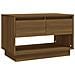 Mobile TV Rovere Marrone 70x41x44 cm in Truciolato - Foto miniatura 1