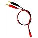 2 Pezzi 4.0mm Maschio Spina A Banana Connettore Carica Piombo A Jst 20awg Morbido Silicone Cavo Di Ricarica Filo 30 Cm 11.8 Pollici Lipo Parti Per Rc - Foto miniatura 5