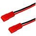 2 Pezzi 4.0mm Maschio Spina A Banana Connettore Carica Piombo A Jst 20awg Morbido Silicone Cavo Di Ricarica Filo 30 Cm 11.8 Pollici Lipo Parti Per Rc - Foto miniatura 6