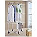81455 stendino e filo asciugabiancheria Stendibiancheria da pavimento Blu, Bianco - Foto miniatura 4