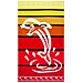 Telo Mare Grande 100x160 Jacquard Spugna Asciugamano Spiaggia Maui Dolphin Telo Mare Arancio - Foto miniatura 1