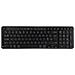 Tastiera Con cavo e senza cavo 102103  (Layout Inglese) Colore Nero - Foto miniatura 1