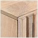 Comodino 40x34x46 cm in Legno Massello di Mango Sbiancato - Foto miniatura 8
