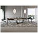Tavolo allungabile 90x180/440 cm Booster noce gambe antracite - Foto miniatura 4