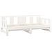 Lusso Casadino -  Dormeuse Estraibile Bianca Legno Massello Di Pino 2x(90x200) Cm - Foto miniatura 6