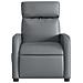 Poltrona Massaggiante Elettrica Reclinabile Grigio Similpelle - Foto miniatura 9