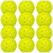 Palle Da Pickleball - Confezione Da 12, Pe Ad Alto Rimbalzo Per Esterni, Gialle - Foto miniatura 1