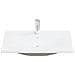 Mobiletto per Lavandino  con Lavabo Integrato Rovere Nero Legno Ingegnerizzato, Mobiletto per Lavandino  Rovere Nero 80x38.5x45 cm Legno Ingegnerizzato - Foto miniatura 7