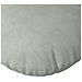 Cuscini per Seduta 2 pcs Grigio chiaro Ø 40 x 13 cm Velluto - Foto miniatura 7