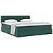 Letto con Contenitore Verde Scuro 180 x 200 cm Velluto - Foto miniatura 3