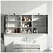 Set di Armadi da Bagno con lo scaffale 3 pcs 140 x 14,5 x 70 cm - Foto miniatura 2