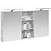 Set di Armadi da Bagno con lo scaffale 3 pcs 140 x 14,5 x 70 cm - Foto miniatura 3