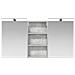 Set di Armadi da Bagno con lo scaffale 3 pcs 140 x 14,5 x 70 cm - Foto miniatura 6