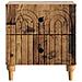 Armadio da Notte 2 pcs Legno antico 43 x 34,5 x 48 cm - Foto miniatura 5