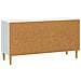 Mobile TV Bianco 99 x 34,5 x 50 cm Legno ingegnerizzato - Foto miniatura 8