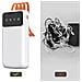 Blocco Alimentatore Universale 10000 Mah Con Cavo Usb, Usb Di Tipo C, Lightning, Bianco (k6pro-bianco) - Foto miniatura 3