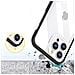 Custodia Trasparente 3in1 Per Iphone 13 Pro Max, Cover In Gel Con Cornice, Nera - Foto miniatura 4