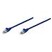 ICOC U5EB-003-BL - Cavo di rete Patch in Rame Cat. 5e Blu UTP 0,3 mt - Foto miniatura 1