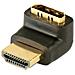 Adattatore HDMI M / F a 90 gradi "SÃ™" - Foto miniatura 1