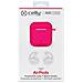 Aircase Custodia in Silicone per Auricolari AirPods Colore Fucsia - Foto miniatura 4