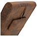 Poltrona Relax Con Cuscino Marrone In Pelle Sintetica Scamosciata - Foto miniatura 7