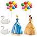 Dekora - Decorazioni Per Torta In Plastica Principesse Disney - Foto miniatura 1