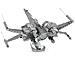 Metal Earth Star Wars Poe Dameron's X-wing Fighter Puzzle Di Metallo 3d - Foto miniatura 1